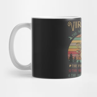 Virgo Girl The Soul Of A Witch Awesome T shirt Mug